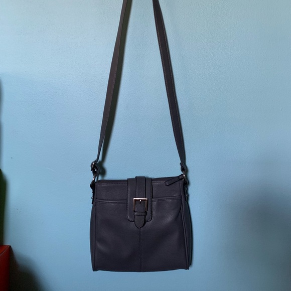 Merona Handbags - Merona Grey Crossbody Bag